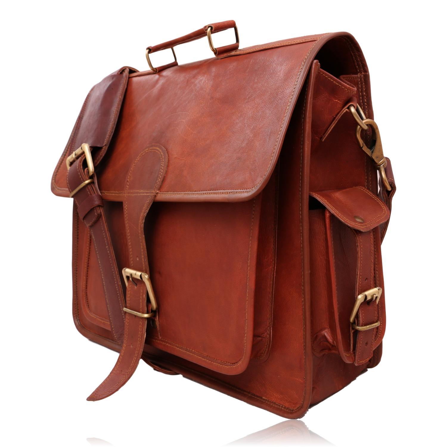 Vintage Leather Shoulder Bag | Quvom.com